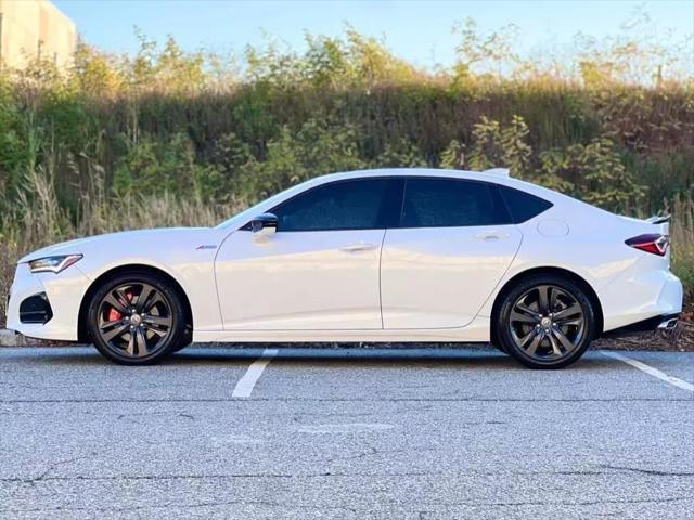 used 2021 Acura TLX car, priced at $30,487