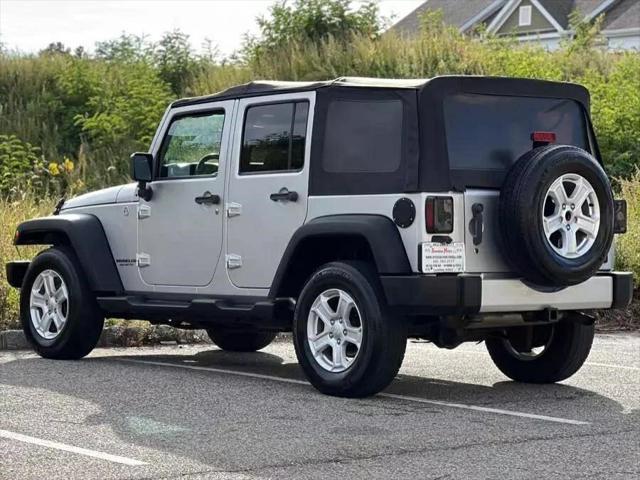 used 2012 Jeep Wrangler Unlimited car, priced at $10,947