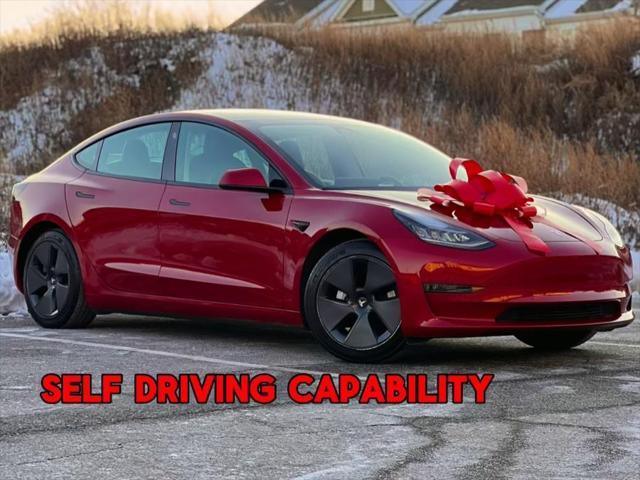 used 2021 Tesla Model 3 car, priced at $29,987