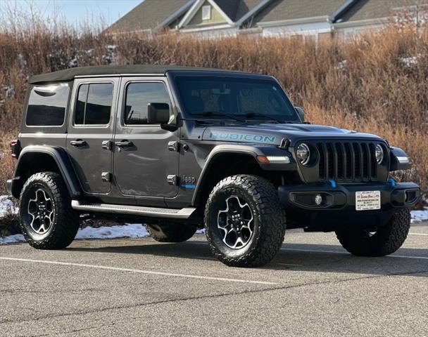 used 2022 Jeep Wrangler Unlimited 4xe car, priced at $34,987