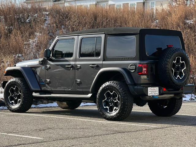 used 2022 Jeep Wrangler Unlimited 4xe car, priced at $34,987