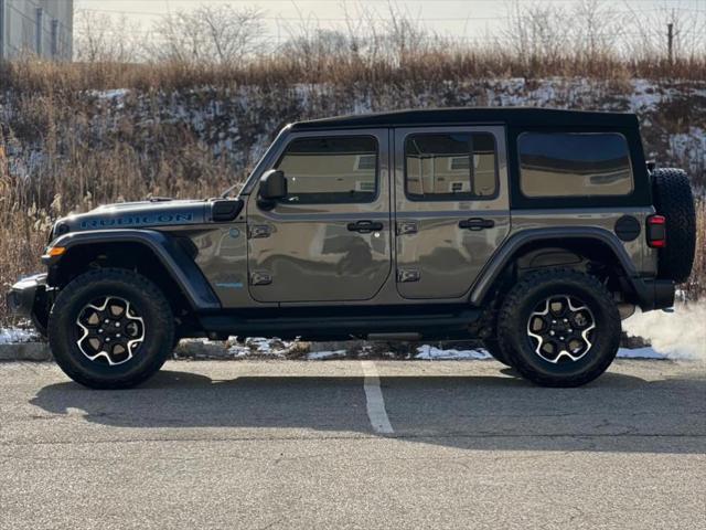 used 2022 Jeep Wrangler Unlimited 4xe car, priced at $34,987