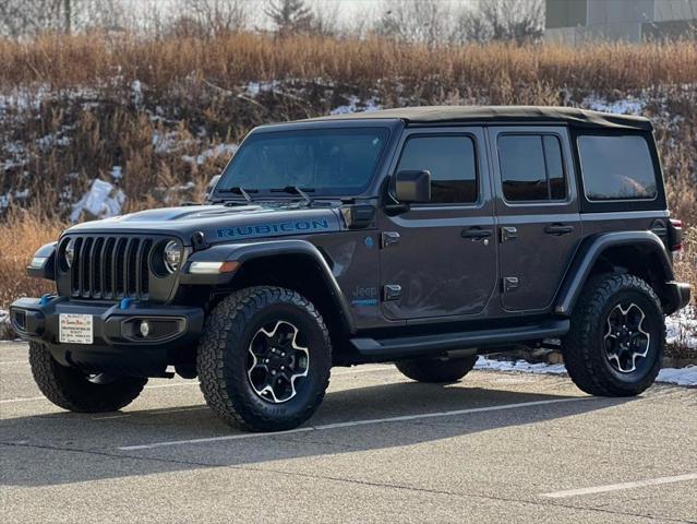 used 2022 Jeep Wrangler Unlimited 4xe car, priced at $34,987