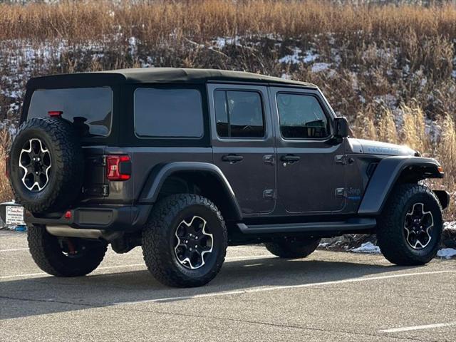 used 2022 Jeep Wrangler Unlimited 4xe car, priced at $34,987