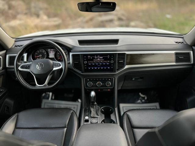 used 2021 Volkswagen Atlas car, priced at $17,987