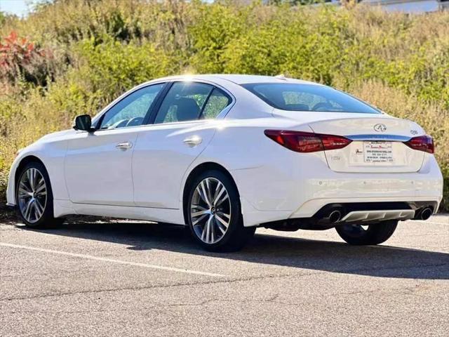 used 2021 INFINITI Q50 car, priced at $29,647