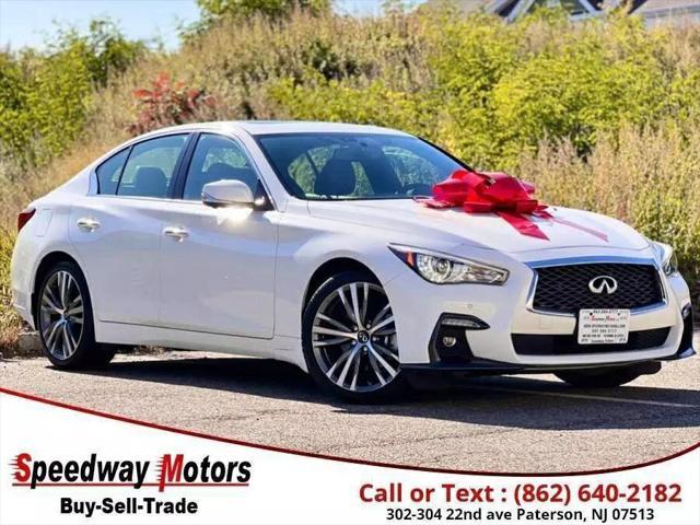 used 2021 INFINITI Q50 car, priced at $29,647