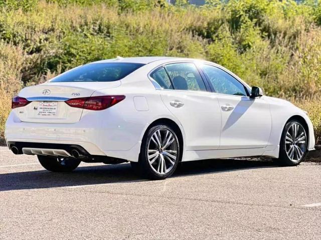 used 2021 INFINITI Q50 car, priced at $29,647