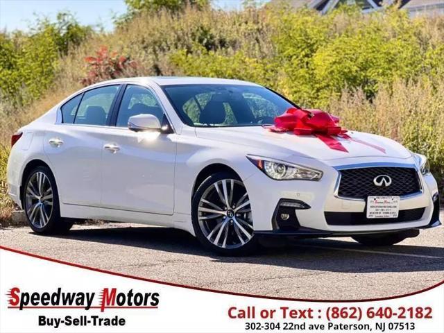 used 2021 INFINITI Q50 car, priced at $28,487