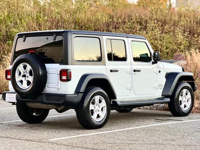 used 2018 Jeep Wrangler Unlimited car, priced at $20,987