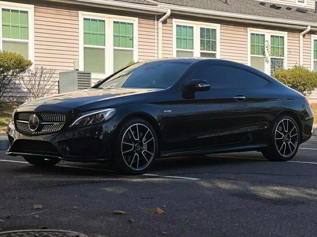 used 2018 Mercedes-Benz AMG C 43 car, priced at $27,487