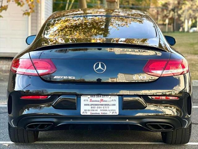 used 2018 Mercedes-Benz AMG C 43 car, priced at $27,487