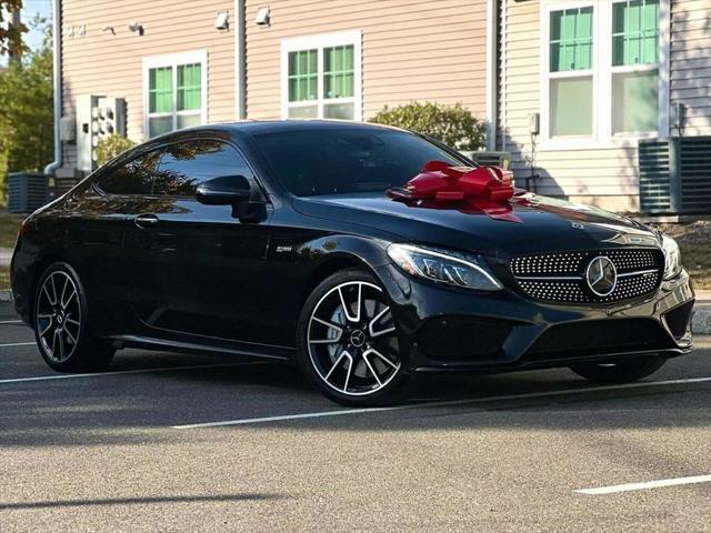 used 2018 Mercedes-Benz AMG C 43 car, priced at $27,487