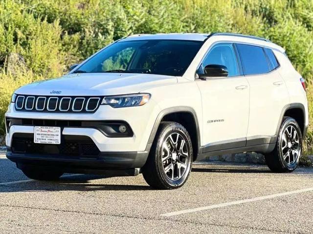 used 2022 Jeep Compass car, priced at $18,987