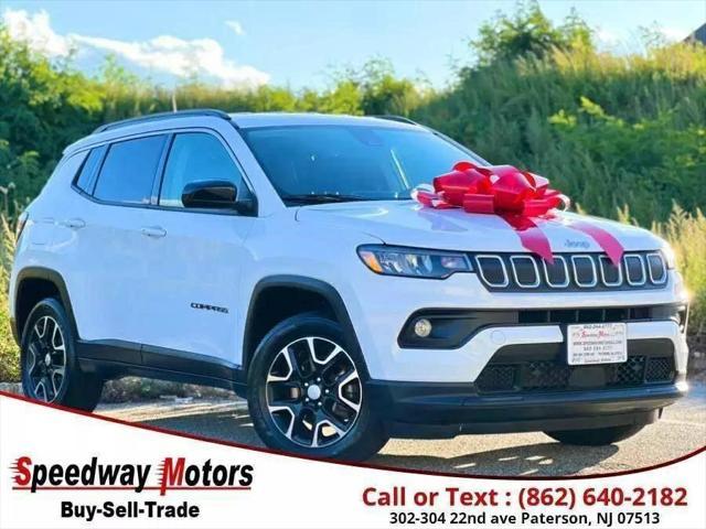 used 2022 Jeep Compass car, priced at $18,987