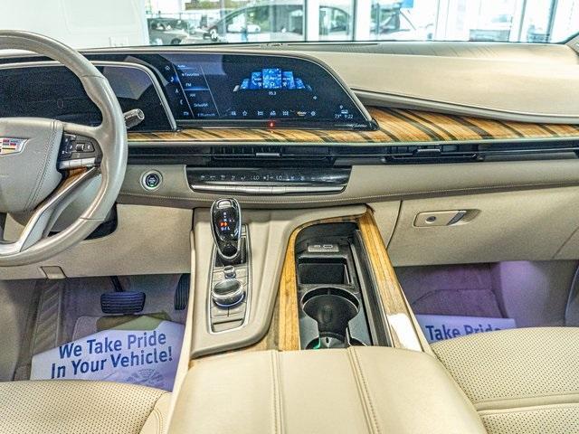 used 2021 Cadillac Escalade ESV car, priced at $81,192