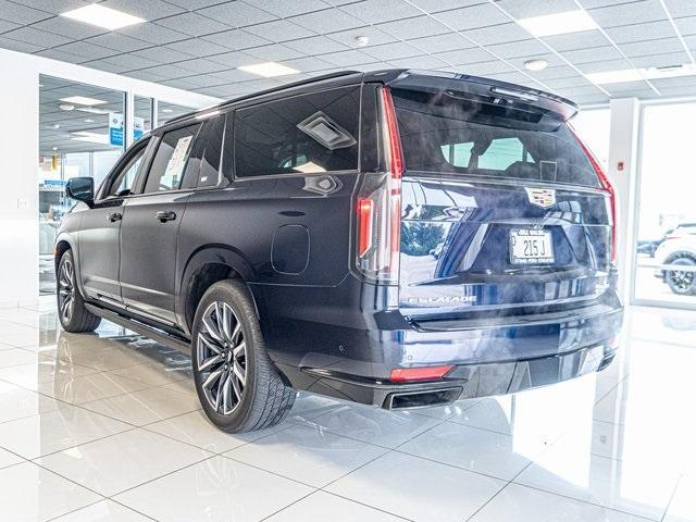 used 2021 Cadillac Escalade ESV car, priced at $81,192