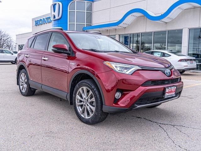 used 2018 Toyota RAV4 Hybrid car, priced at $24,450