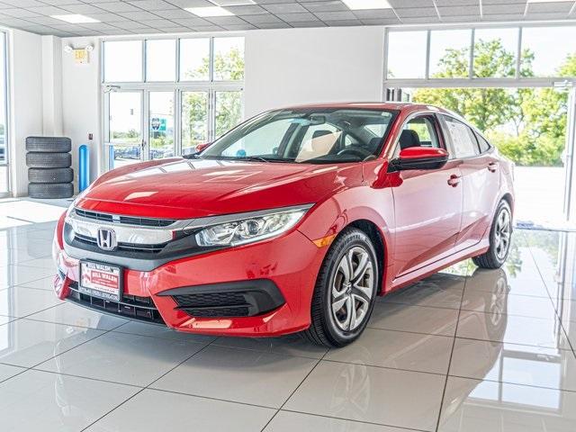 used 2018 Honda Civic car, priced at $17,541