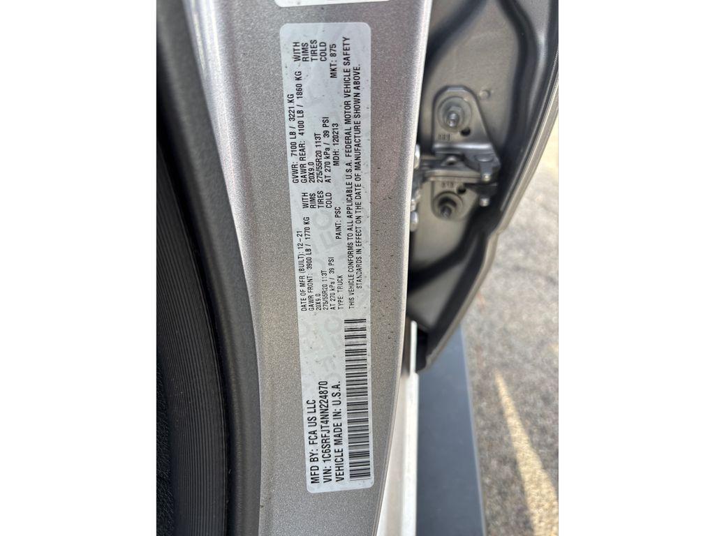 used 2022 Ram 1500 car, priced at $39,940