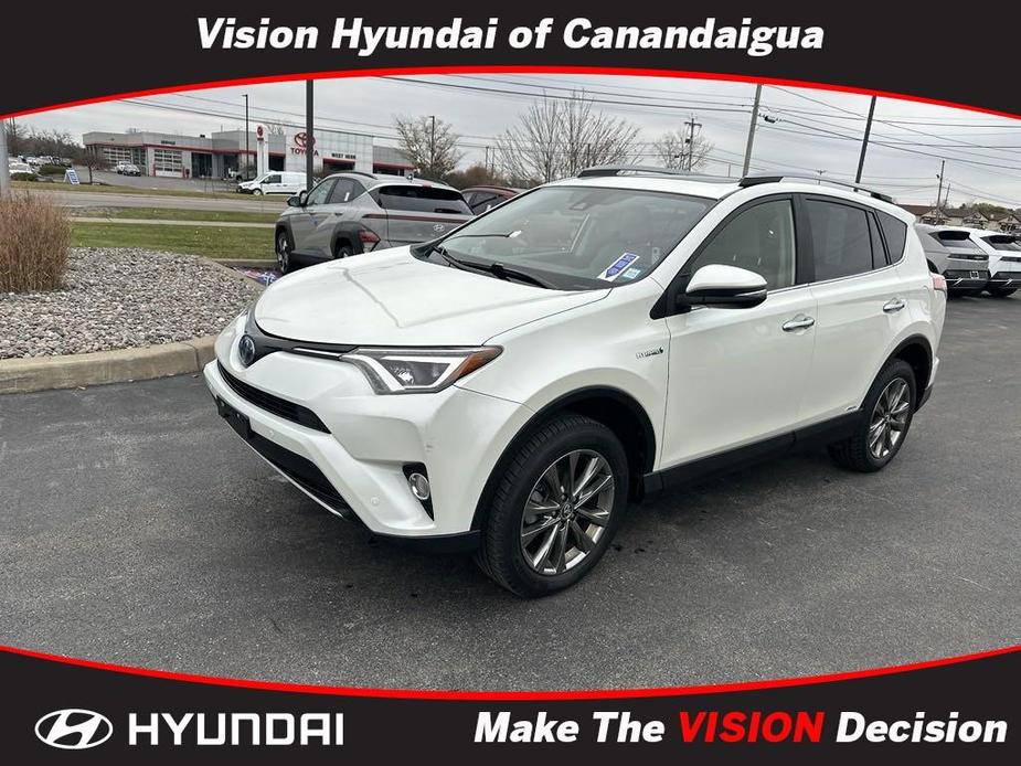 used 2018 Toyota RAV4 Hybrid car, priced at $20,033