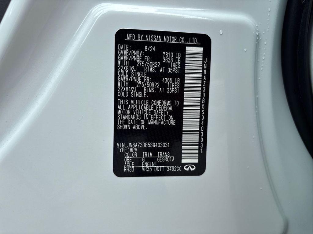 used 2025 INFINITI QX80 car, priced at $82,990