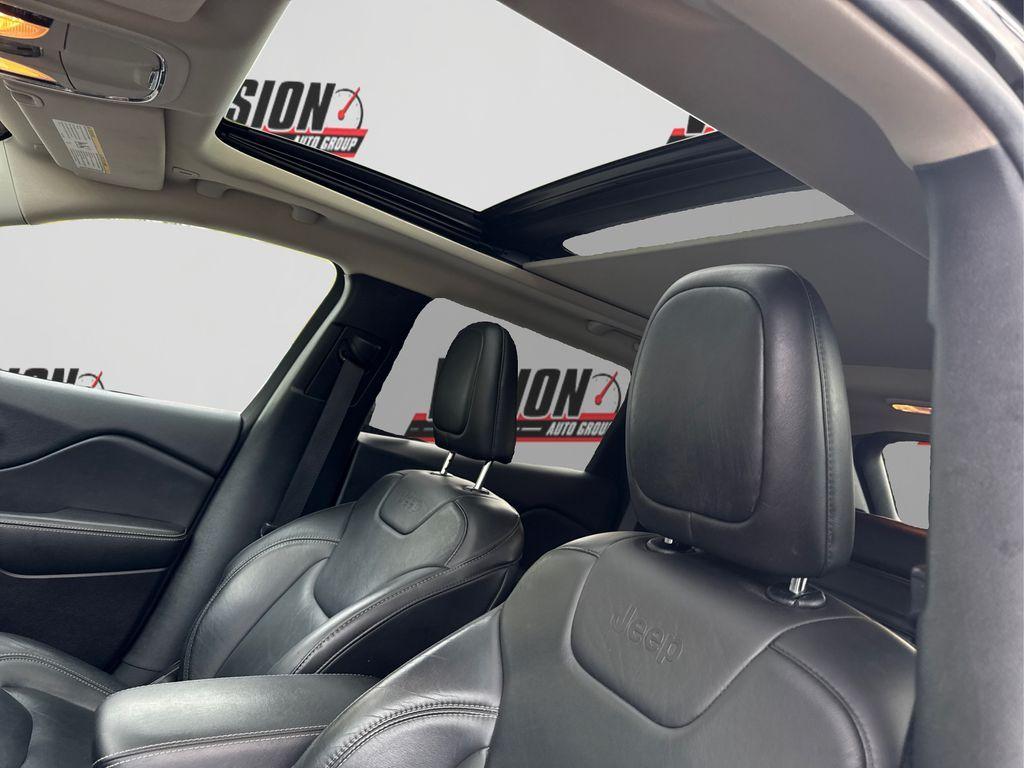 used 2018 Jeep Cherokee car, priced at $18,590