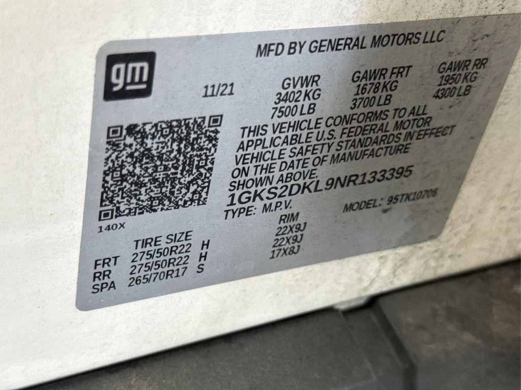 used 2022 GMC Yukon car, priced at $56,890