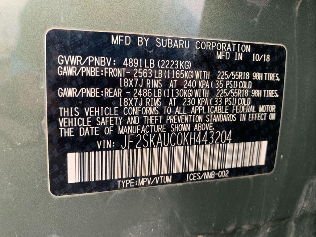 used 2019 Subaru Forester car