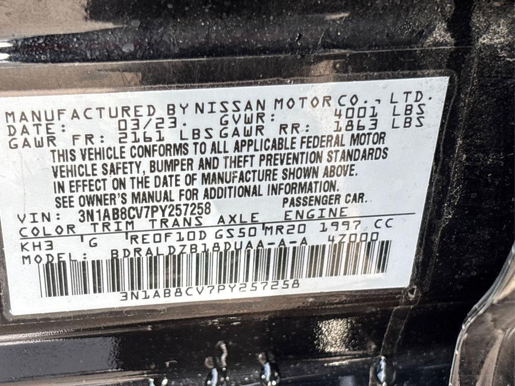 used 2023 Nissan Sentra car, priced at $19,814