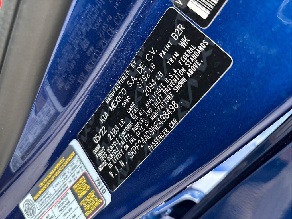 used 2022 Kia Forte car, priced at $17,200