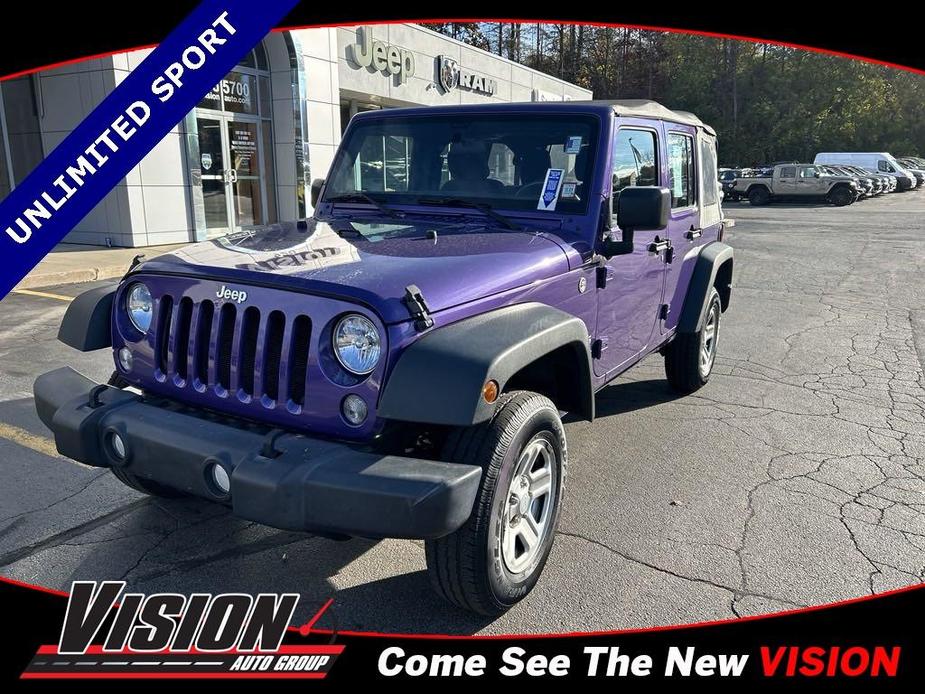 used 2018 Jeep Wrangler JK Unlimited car, priced at $22,590