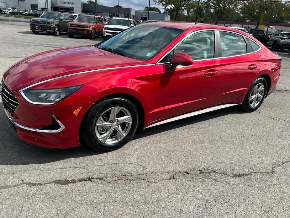 used 2021 Hyundai Sonata car, priced at $18,077