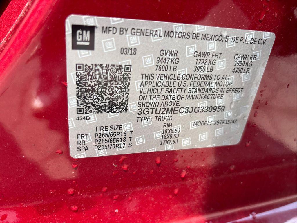 used 2018 GMC Sierra 1500 car, priced at $28,995