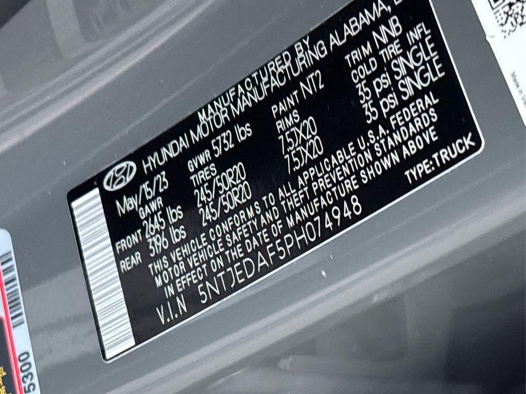 used 2023 Hyundai SANTA CRUZ car, priced at $28,999