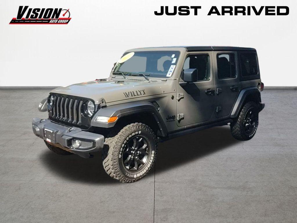 used 2022 Jeep Wrangler Unlimited car, priced at $35,974