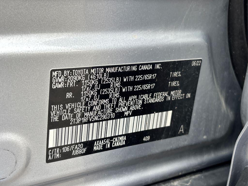 used 2022 Toyota RAV4 car, priced at $28,416