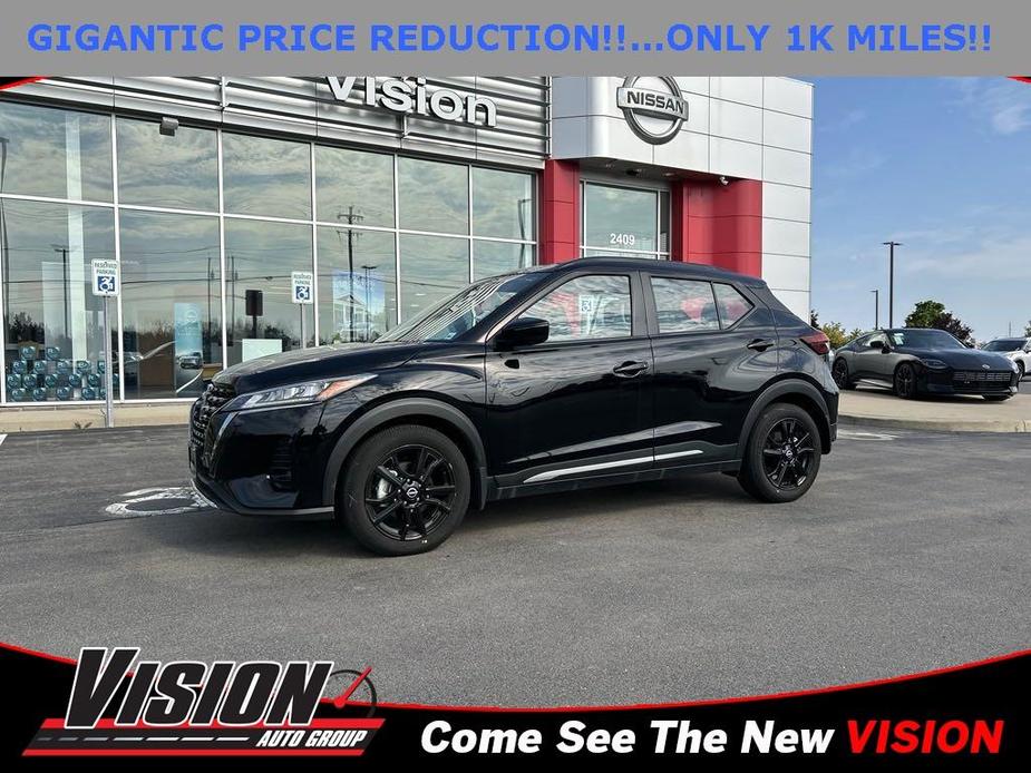 used 2023 Nissan Kicks car, priced at $20,997