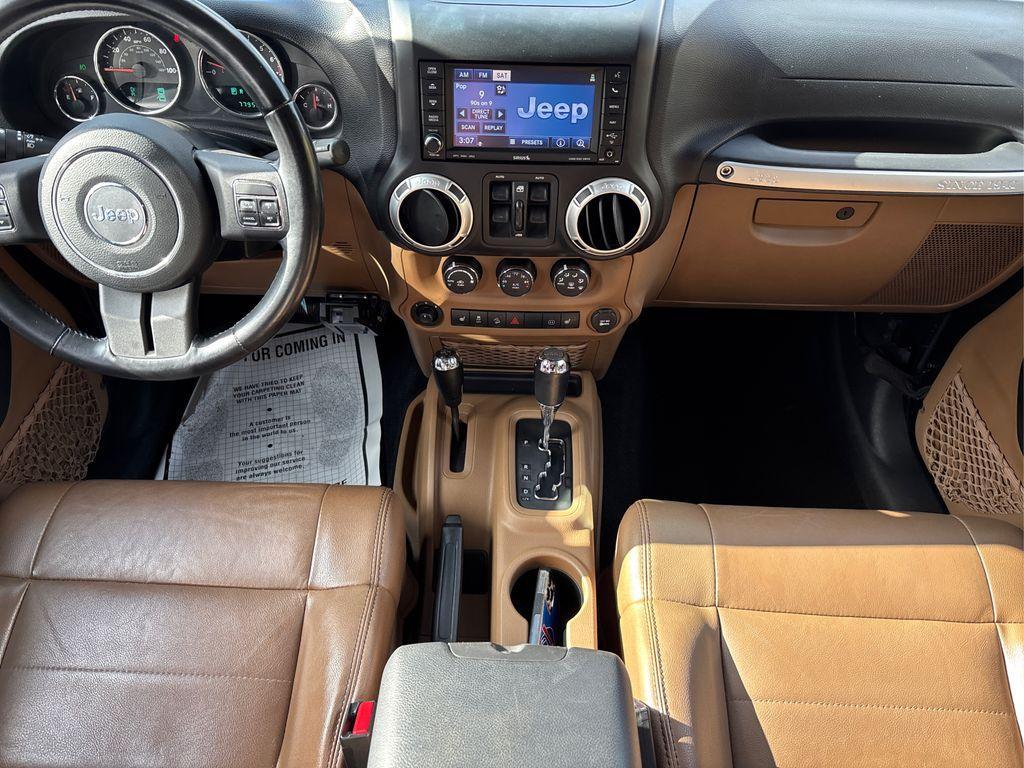 used 2012 Jeep Wrangler Unlimited car, priced at $19,400