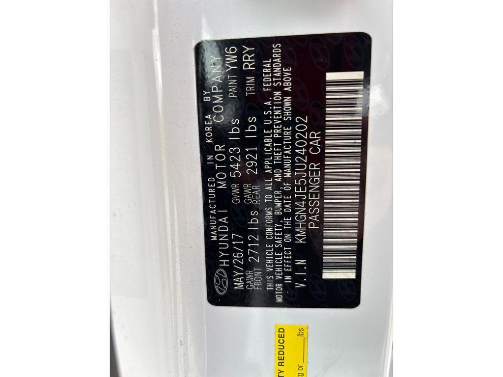 used 2018 Genesis G80 car, priced at $18,777