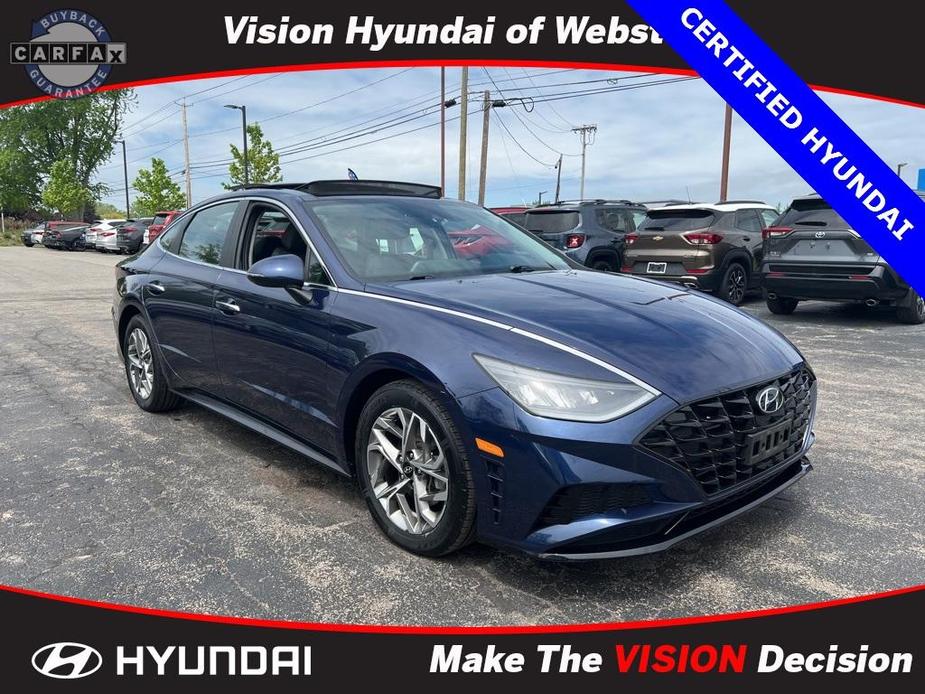 used 2021 Hyundai Sonata car, priced at $20,750