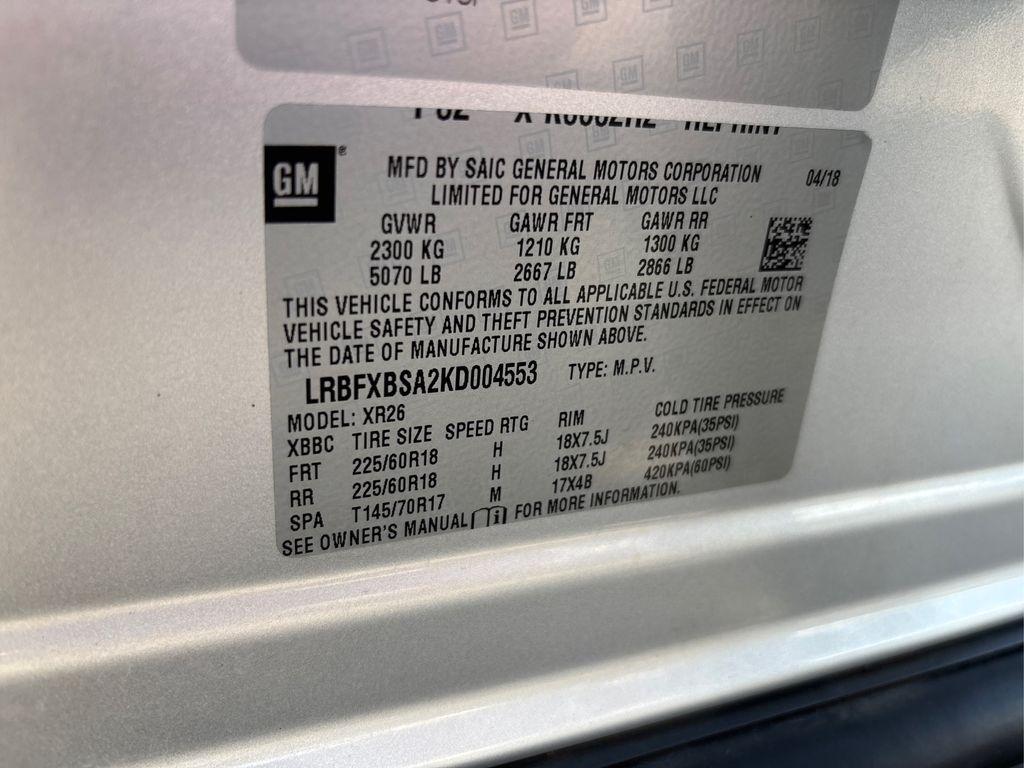 used 2019 Buick Envision car, priced at $16,495