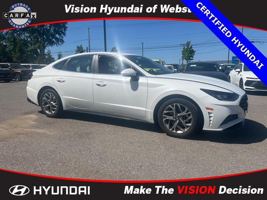 used 2021 Hyundai Sonata car, priced at $20,535