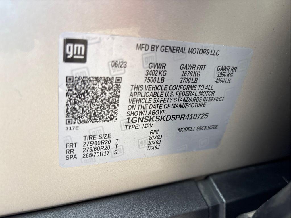 used 2023 Chevrolet Tahoe car, priced at $59,999