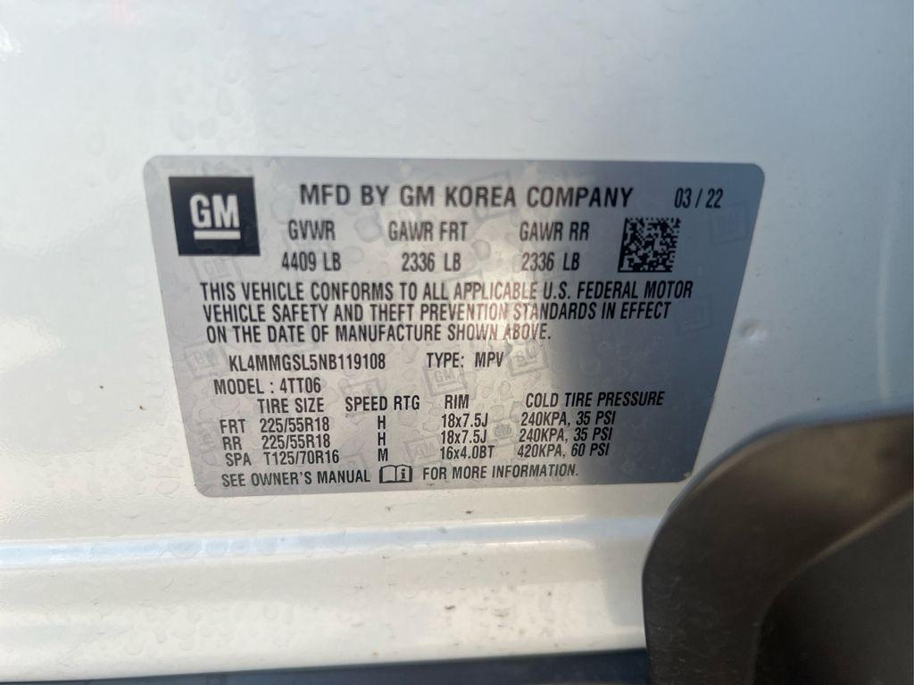 used 2022 Buick Encore GX car, priced at $23,951