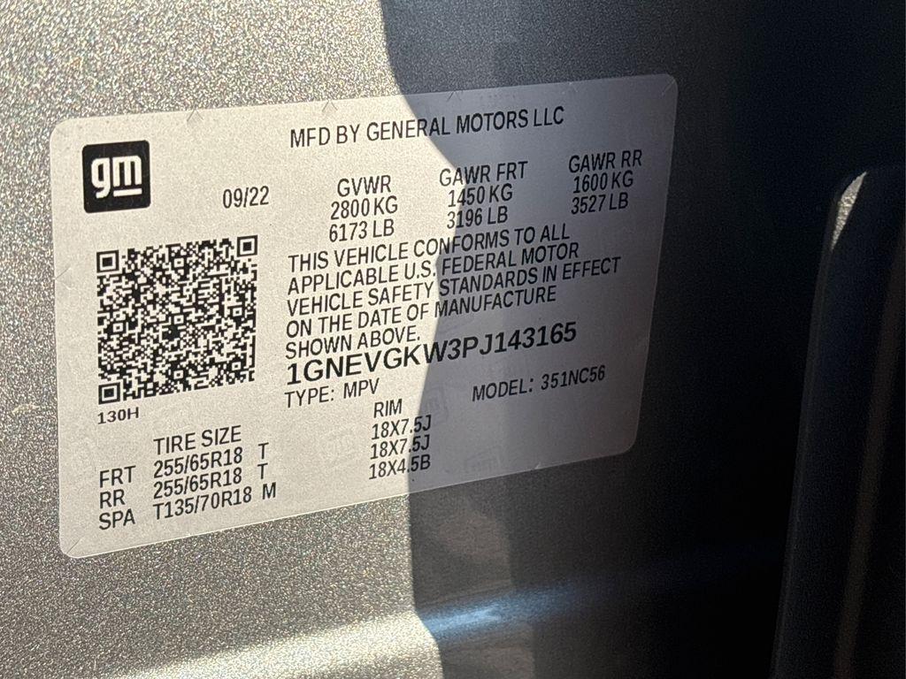 used 2023 Chevrolet Traverse car, priced at $29,367