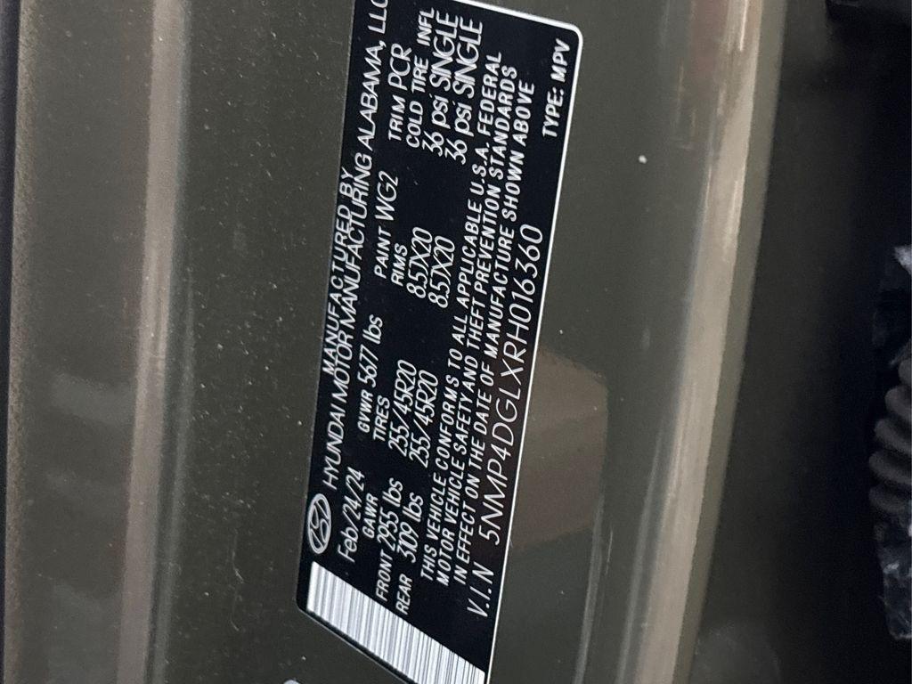 used 2024 Hyundai Santa Fe car, priced at $37,971