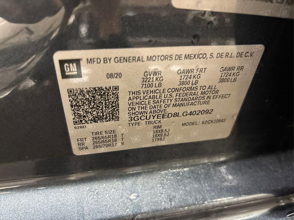 used 2020 Chevrolet Silverado 1500 car, priced at $32,871