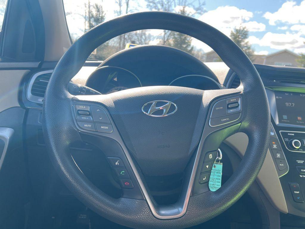 used 2017 Hyundai Santa Fe car, priced at $12,655
