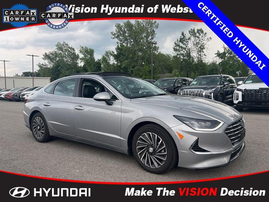 used 2023 Hyundai Sonata Hybrid car, priced at $29,777